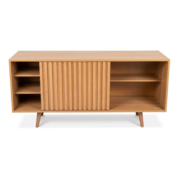 TV STAND SAN DEIGO 55" SLIDING DOOR NATURAL 830