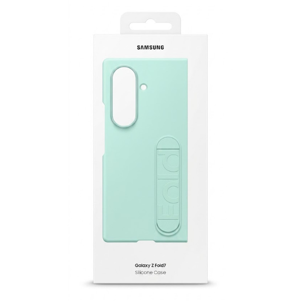 SAMSUNG MOBILE Z FOLD 7 CASE SILICONE LIGHT GREEN MF966