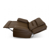 ELECTRIC RECLINER CHAIR AIR LEATHER DARK BROWN YF-S8062